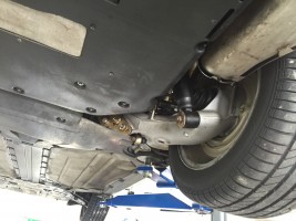 Radaufh�ngung Hinten Trockeneis gestrahlt